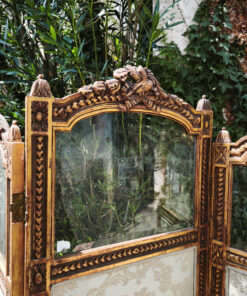 Paravent Bois Doré Louis XV ( Style) Epoque fin XIXème/Début XXème – Image 2