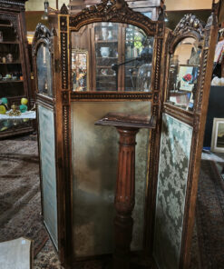 Paravent Bois Doré Louis XV ( Style) Epoque fin XIXème/Début XXème – Image 4