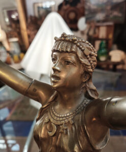 Bronze Garnier Style Art Nouveau "Salammbô" – Image 7