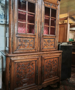 Buffet deux-corps en Chêne massif Epoque XIXᵉ – Image 2