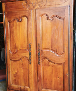 Armoire Style Louis XV en Merisier Massif Epoque XIXème – Image 2