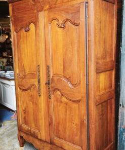 Armoire Style Louis XV en Merisier Massif Epoque XIXème – Image 3