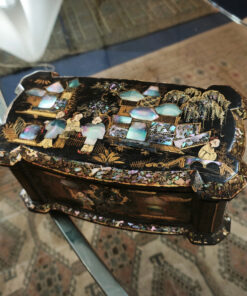 Boîte à thé d'époque Napoléon III (XIXᵉ siècle) – Image 3