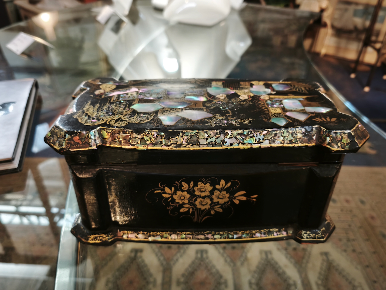 Boîte à thé d'époque Napoléon III (XIXᵉ siècle) – Image 6