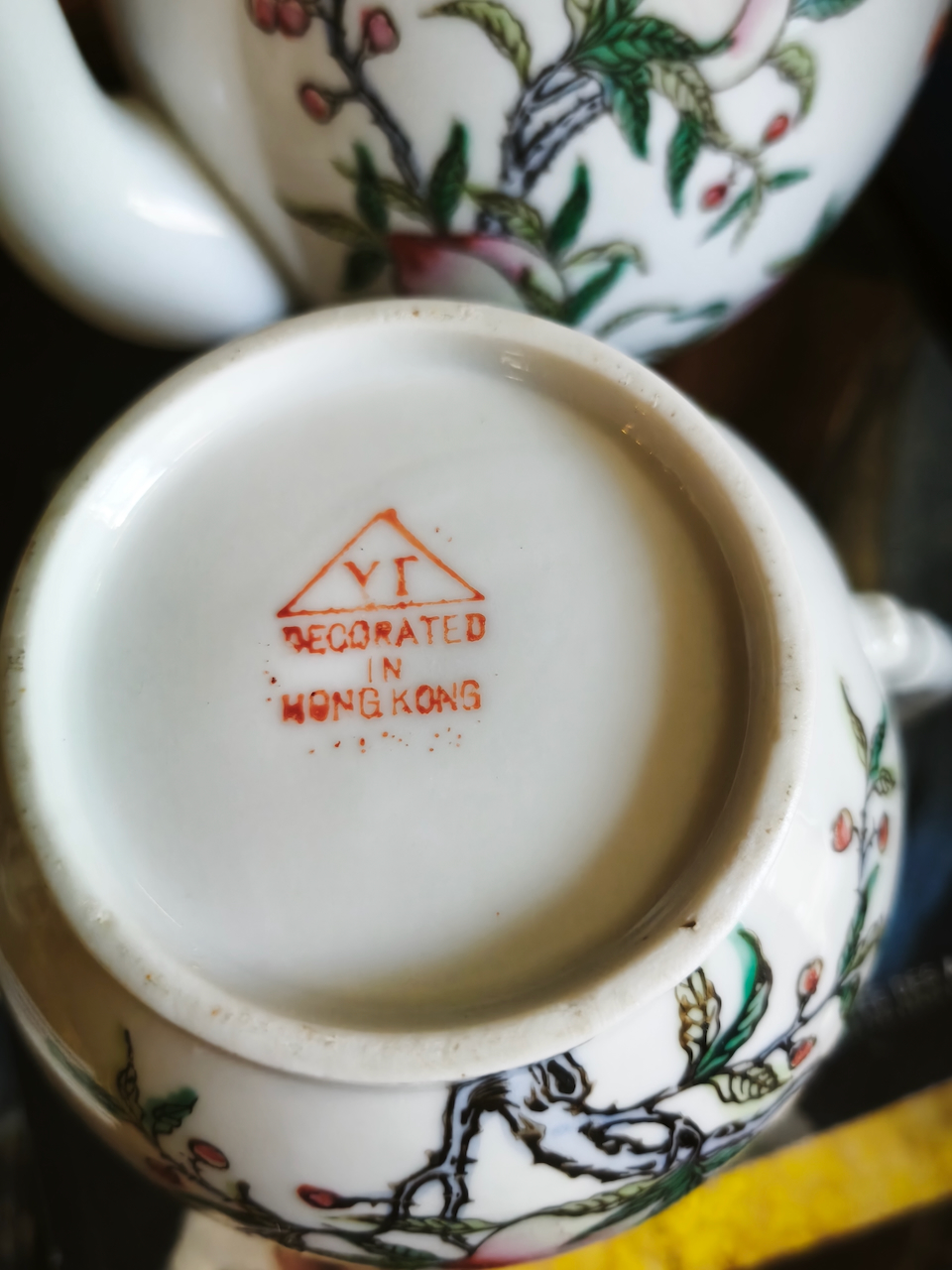Service à Thé en porcelaine Chinoise Epoque XXème – Image 3