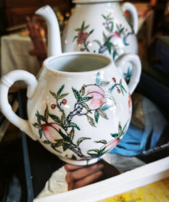 Service à Thé en porcelaine Chinoise Epoque XXème – Image 2