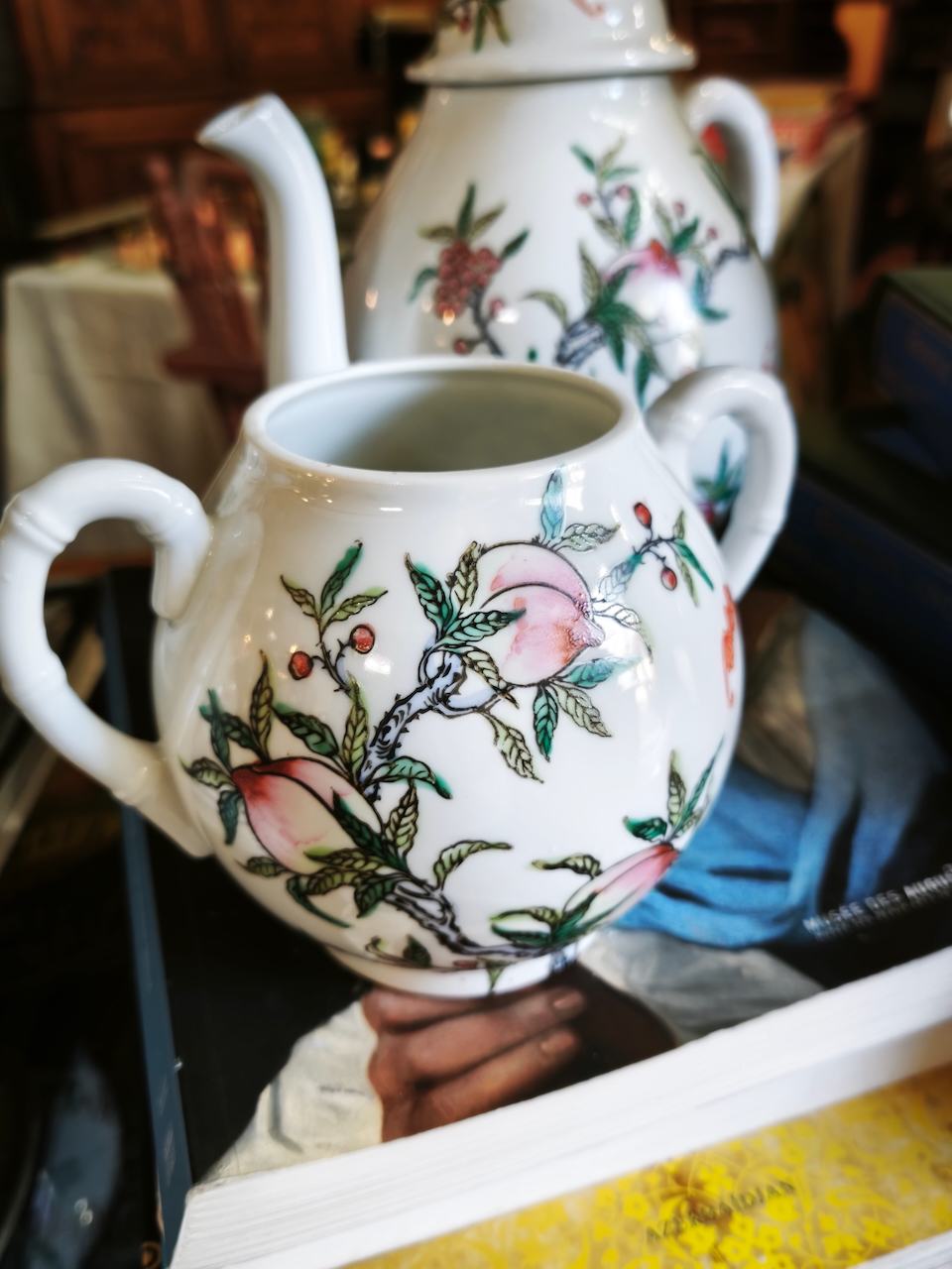 Service à Thé en porcelaine Chinoise Epoque XXème – Image 2