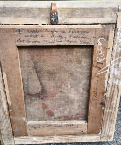 Tableau Portrait XVIIIème Huile sur Toile – Image 3