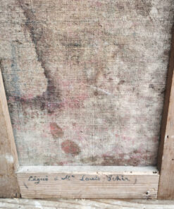 Tableau Portrait XVIIIème Huile sur Toile – Image 5