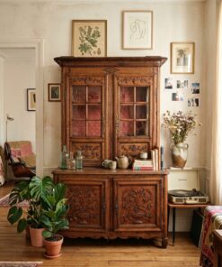 Buffet deux-corps en Chêne massif Epoque XIXᵉ – Image 8