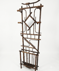 Portemanteau Vintage en Bambou – Image 3
