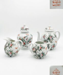 Service à Thé en porcelaine Chinoise Epoque XXème – Image 4