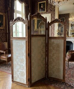 Paravent Bois Doré Louis XV ( Style) Epoque fin XIXème/Début XXème – Image 6
