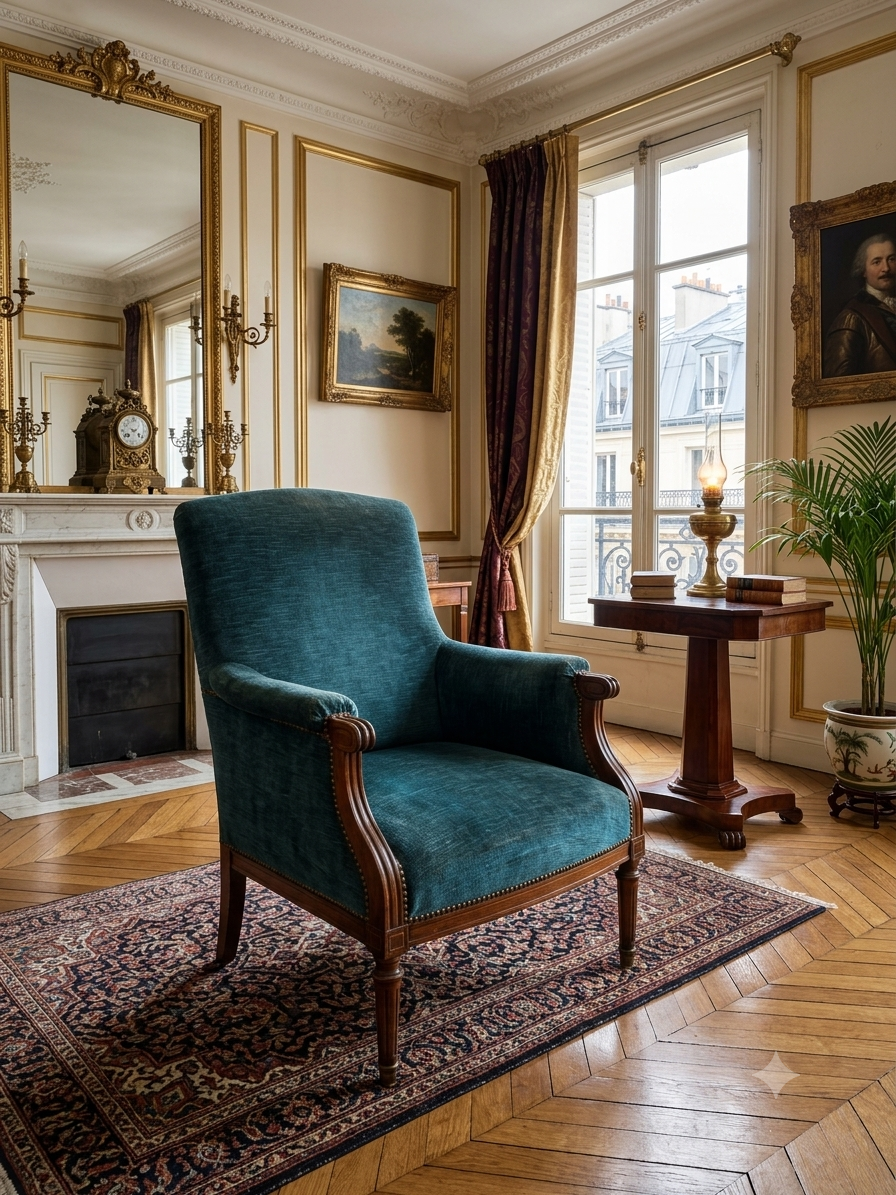 Fauteuil Style Louis XVI Epoque début XXème – Image 6