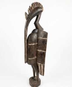 Calao Sénoufo en bois Epoque milieu XXème – Image 6