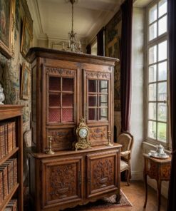 Buffet deux-corps en Chêne massif Epoque XIXᵉ – Image 7