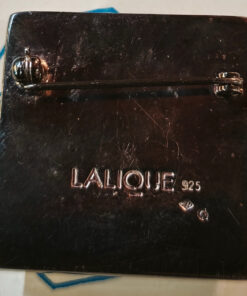 Alternative view of Broche Lalique Modèle "Arethuse" Argent massif titre 925