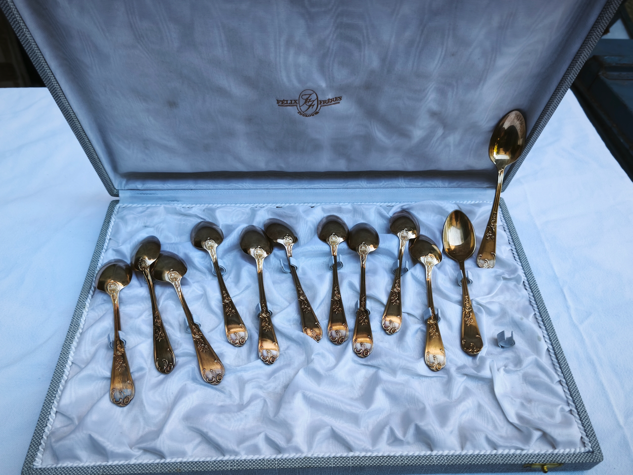 Cuillères à Moka Coffret Félix Frères – Image 2