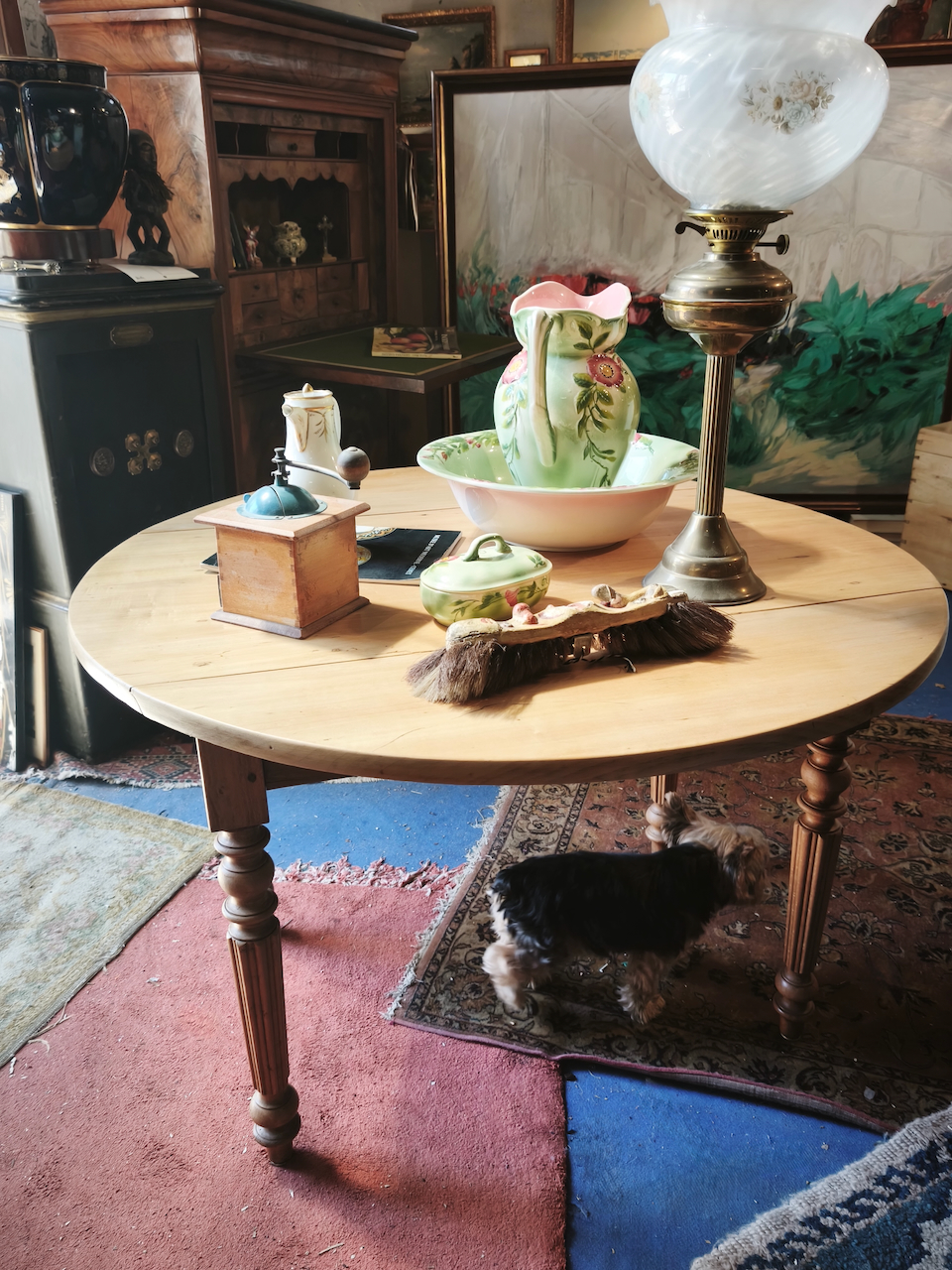 Table à abattant bois clair – Image 4