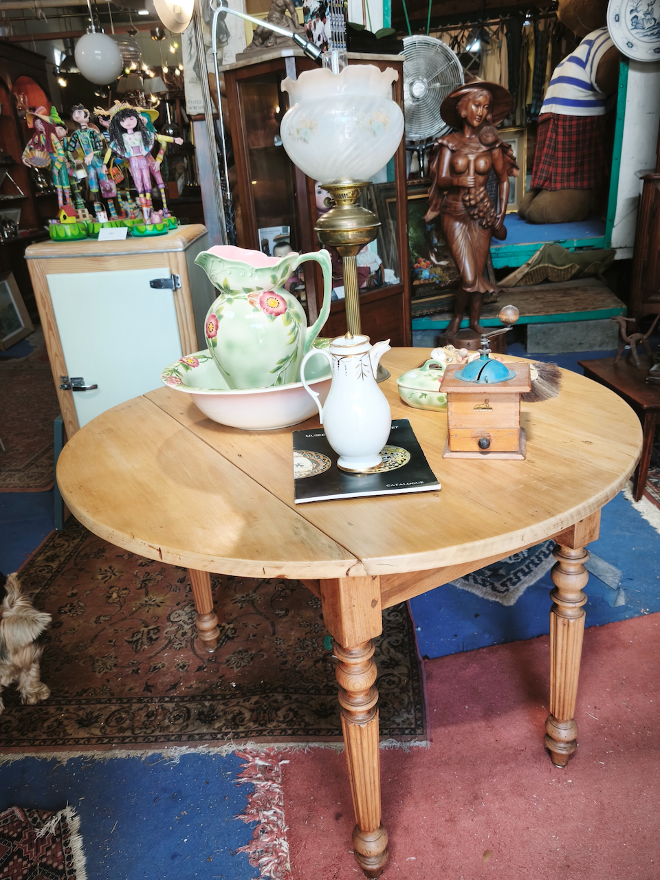 Table à abattant bois clair – Image 5
