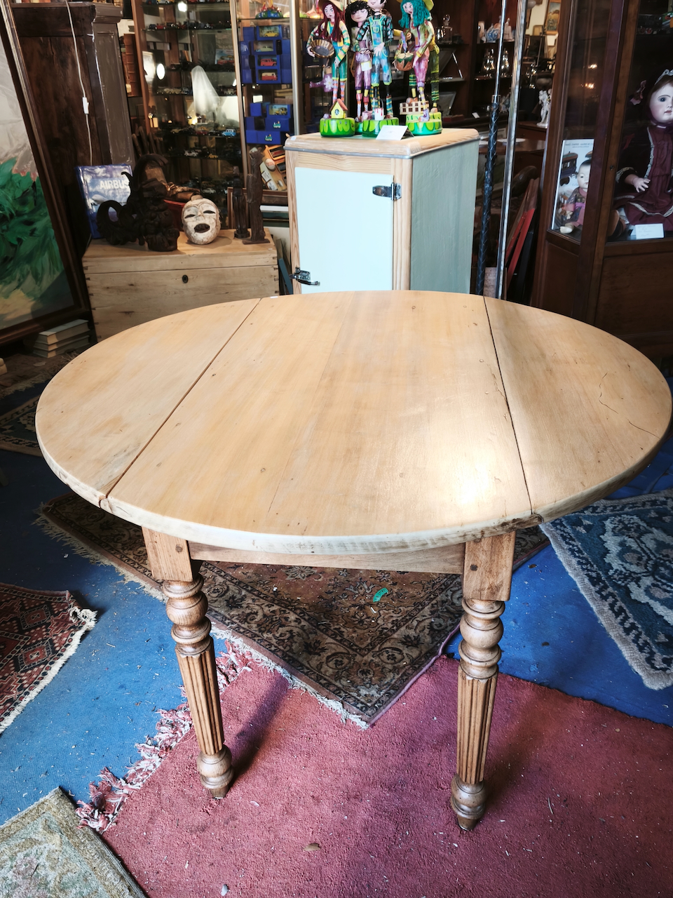 Table à abattant bois clair – Image 2