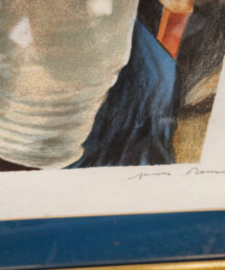 Lithographie Renoir Pierre-Auguste(1881) « Le Déjeuner des canotiers » numéroté 55/250 – Image 3