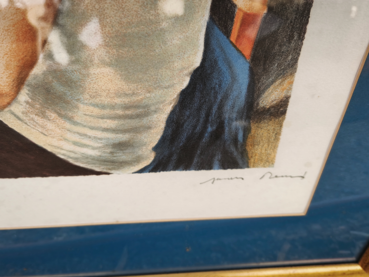 Lithographie Renoir Pierre-Auguste(1881) « Le Déjeuner des canotiers » numéroté 55/250 – Image 3