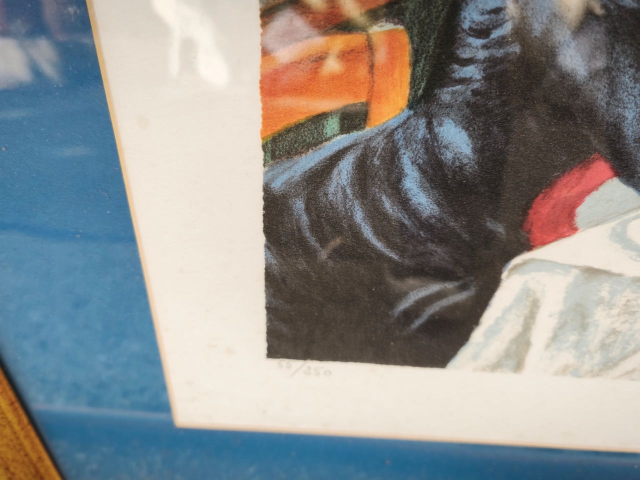 Lithographie Renoir Pierre-Auguste(1881) « Le Déjeuner des canotiers » numéroté 55/250 – Image 4