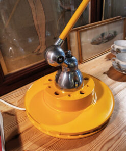 Lampe Jielde Jaune Modèle Vintage Ancien Restauré – Image 5