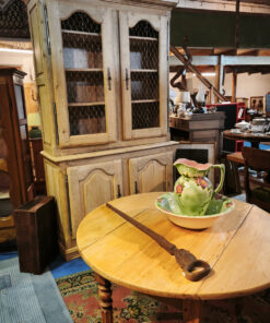Buffet deux corps Bois brut décapé – Image 3