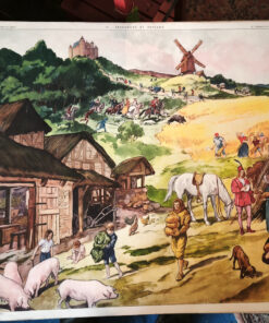 Affiches Rossignol Collection Scolaire Histoire imprimée par la Coopérative Pédagogique de Montmorillon – Image 21