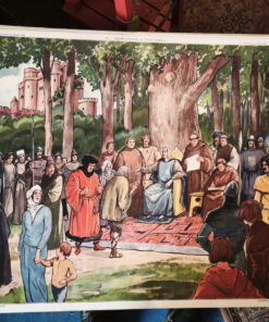 Affiches Rossignol Collection Scolaire Histoire imprimée par la Coopérative Pédagogique de Montmorillon – Image 24