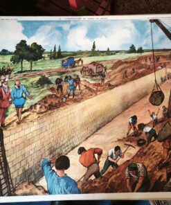 Affiches Rossignol Collection Scolaire Histoire imprimée par la Coopérative Pédagogique de Montmorillon – Image 33