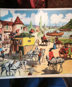 Affiches Rossignol Collection Scolaire Histoire imprimée par la Coopérative Pédagogique de Montmorillon – Image 47