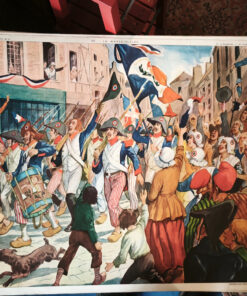Affiches Rossignol Collection Scolaire Histoire imprimée par la Coopérative Pédagogique de Montmorillon – Image 54