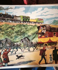 Affiches Rossignol Collection Scolaire Histoire imprimée par la Coopérative Pédagogique de Montmorillon – Image 61
