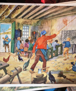 Affiches Rossignol Collection Scolaire Histoire imprimée par la Coopérative Pédagogique de Montmorillon – Image 64