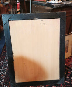 Tableau Commedia dell'arte Huile sur panneau – Image 4