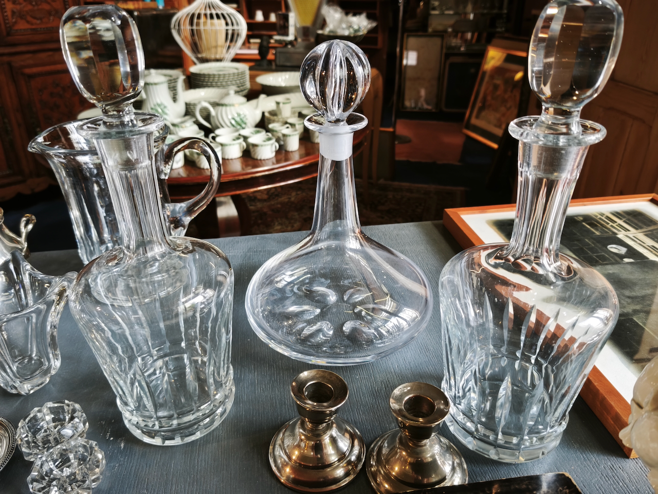 Carafe à décanter designer Nils Lanberg pour la cristallerie Orrefors – Image 2