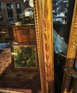 Grand Miroir Doré Style Louis XV Epoque Napoléon III – Image 7