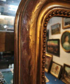 Grand Miroir Doré Style Louis XV Epoque Napoléon III – Image 10