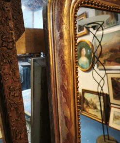 Grand Miroir Doré Style Louis XV Epoque Napoléon III – Image 13