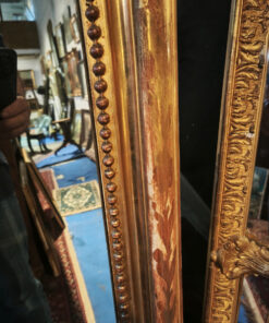 Grand Miroir Doré Style Louis XV Epoque Napoléon III – Image 15