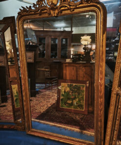 Grand Miroir Doré Style Louis XV Epoque Napoléon III – Image 16