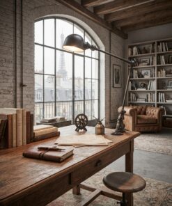 Paire de Lampes Jielde Noires – Image 10