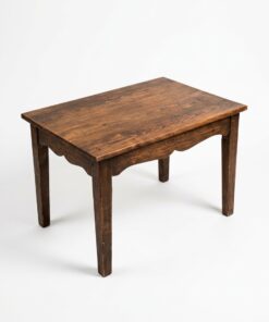 Petite Table Rustique Ancienne – Image 3