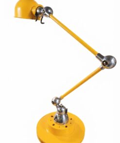Lampe Jielde Jaune Modèle Vintage Ancien Restauré – Image 7