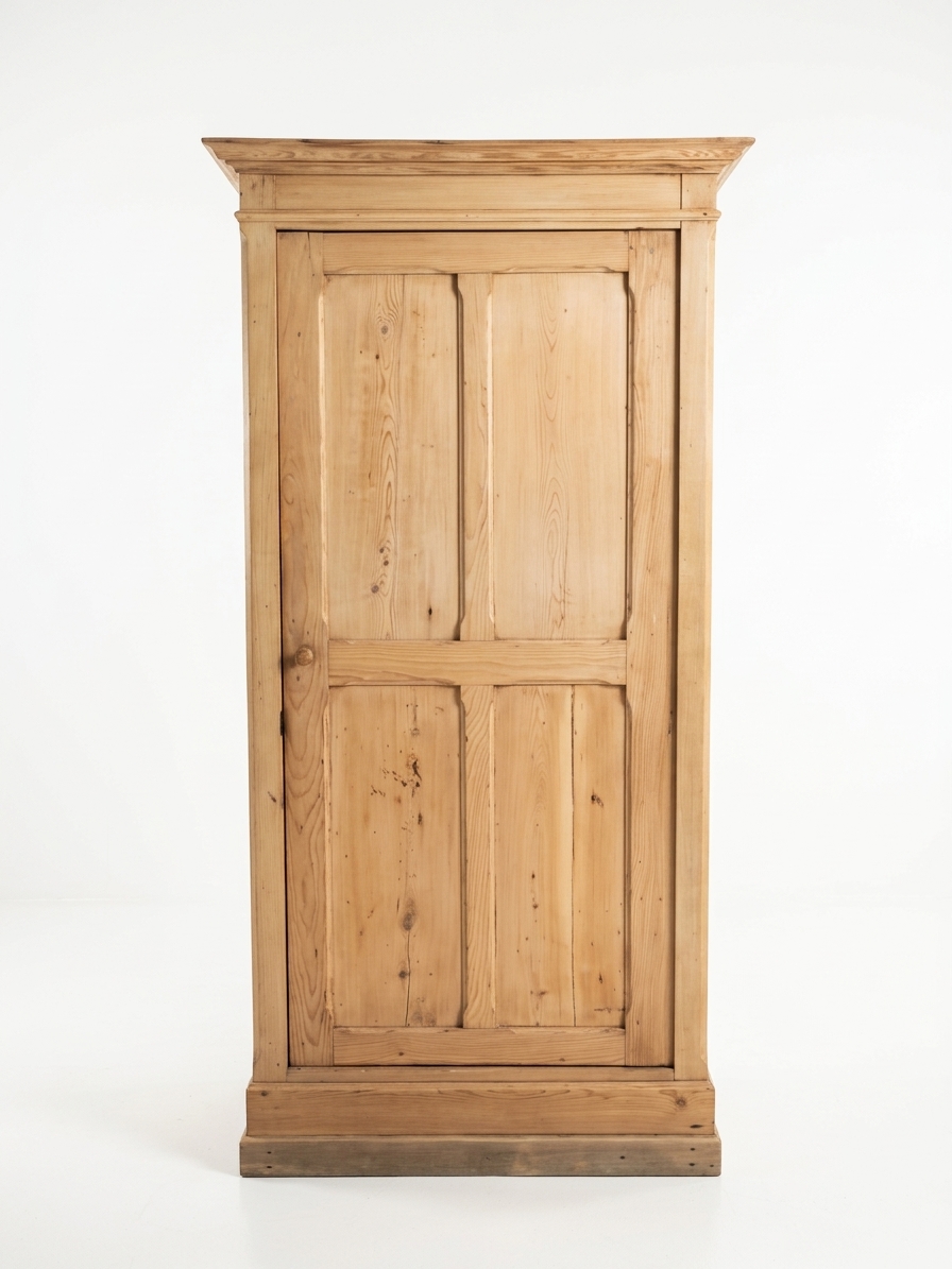 Bonnetière pin massif décapé et poncé Epoque début XXème Style "country chic" – Image 4