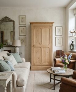Bonnetière pin massif décapé et poncé Epoque début XXème Style "country chic" – Image 6