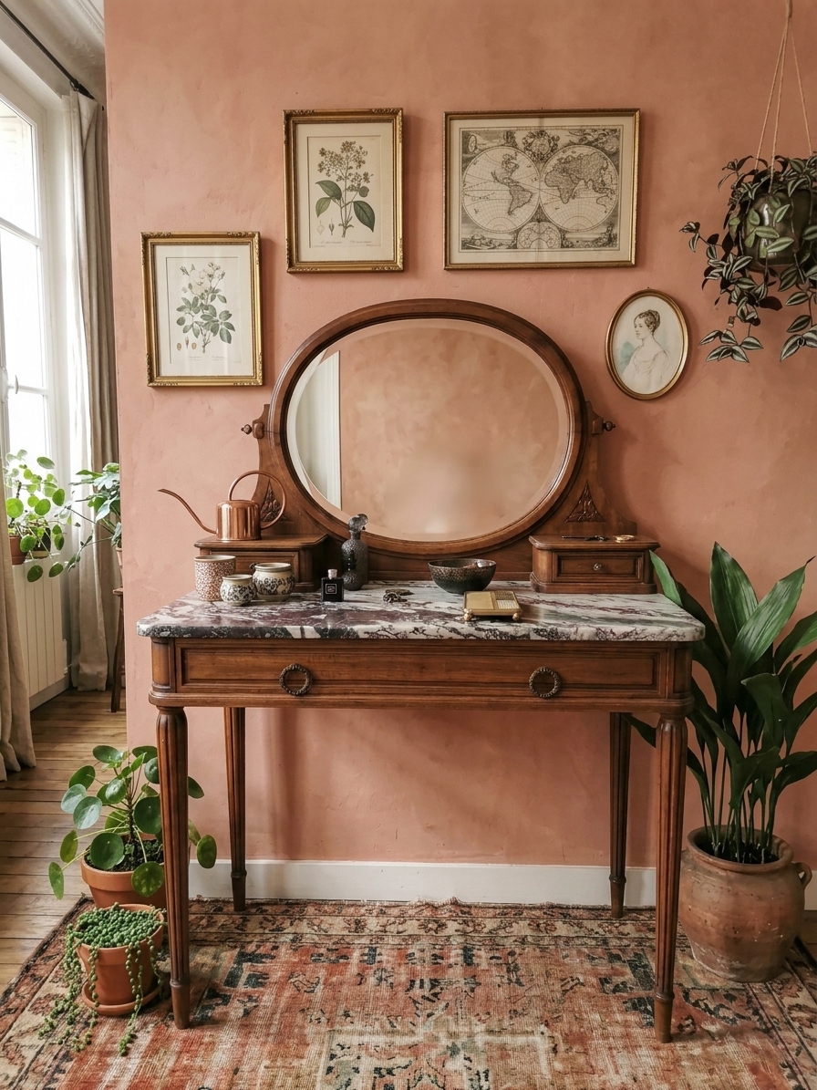 Coiffeuse 1930 de Style Louis XVI – Image 5